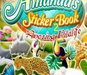 Amanda's Sticker Book 2: Amazing Wildlife