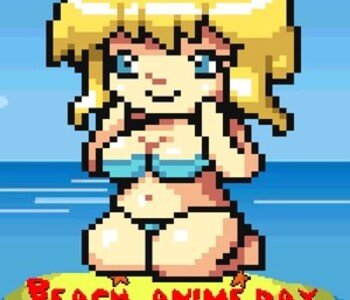 Beach anime day