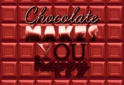 Chocolate makes you happy: New Year