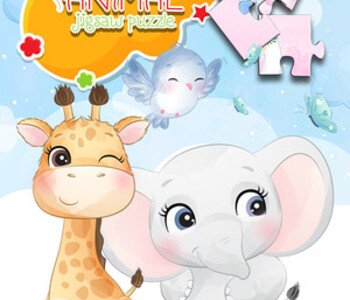 Cute animal jigsaw puzzle