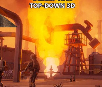 Hidden Desert War Top-Down 3D