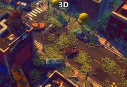 Hidden Post-Apocalyptic Top-Down 3D