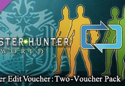 Monster Hunter: World - Character Edit Voucher: Two-Voucher Pack