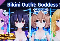 Neptunia Virtual Stars - Bikini Outfit: Goddess Set