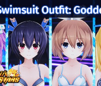 Neptunia Virtual Stars - Swimsuit Outfit: Goddess Set