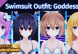 Neptunia Virtual Stars - Swimsuit Outfit: Goddess Set