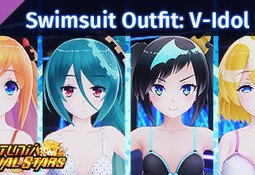 Neptunia Virtual Stars - Swimsuit Outfit: V-Idol Set