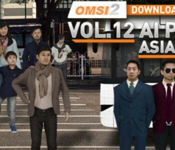 OMSI 2 Add-on Downloadpack Vol. 12 – KI-Menschen - Asien-Edition