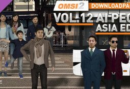 OMSI 2 Add-on Downloadpack Vol. 12 – KI-Menschen - Asien-Edition