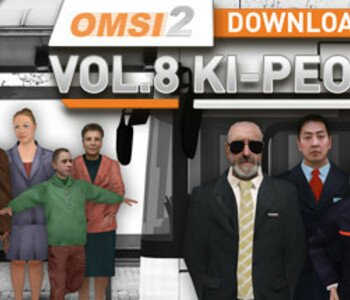 OMSI 2 Add-on Downloadpack Vol. 8 – KI-Menschen