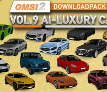 OMSI 2 Add-on Downloadpack Vol. 9 – KI-Luxusautos