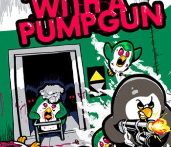 Penguin with a Pumpgun