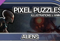 Pixel Puzzles Illustrations & Anime - Jigsaw Pack: Aliens