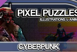 Pixel Puzzles Illustrations & Anime - Jigsaw Pack: Cyberpunk