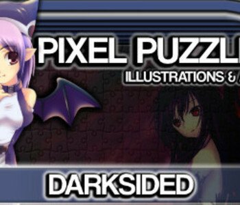 Pixel Puzzles Illustrations & Anime - Jigsaw Pack: Dark Sided