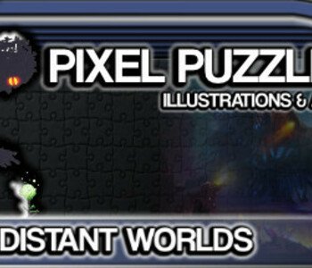 Pixel Puzzles Illustrations & Anime - Jigsaw Pack: Distant Worlds