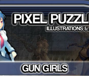 Pixel Puzzles Illustrations & Anime - Jigsaw Pack: Gun Girls