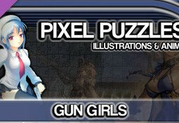 Pixel Puzzles Illustrations & Anime - Jigsaw Pack: Gun Girls