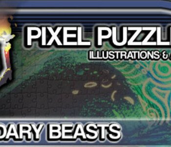 Pixel Puzzles Illustrations & Anime - Jigsaw Pack: Legendary Beasts