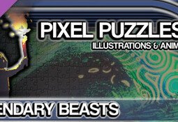 Pixel Puzzles Illustrations & Anime - Jigsaw Pack: Legendary Beasts