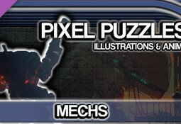 Pixel Puzzles Illustrations & Anime - Jigsaw Pack: Mechs