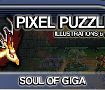 Pixel Puzzles Illustrations & Anime - Jigsaw Pack: Soul Of Giga