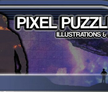 Pixel Puzzles Illustrations & Anime - Jigsaw Pack: Space