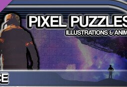 Pixel Puzzles Illustrations & Anime - Jigsaw Pack: Space