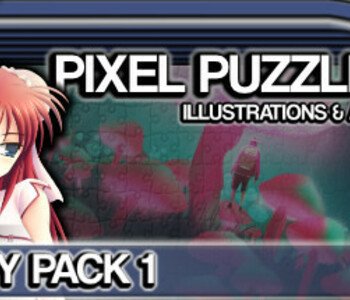 Pixel Puzzles Illustrations & Anime - Jigsaw Pack: Variety Pack 1