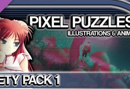 Pixel Puzzles Illustrations & Anime - Jigsaw Pack: Variety Pack 1