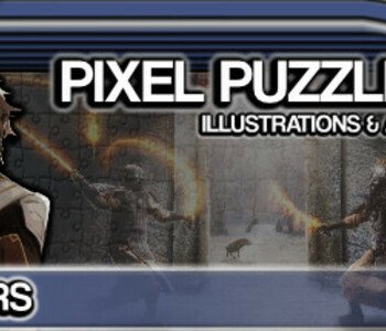 Pixel Puzzles Illustrations & Anime - Jigsaw Pack: Warriors