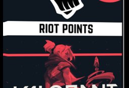 Riot Points RP Card USD