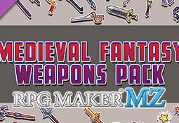 RPG Maker MZ - Medieval Fantasy Weapons Pack