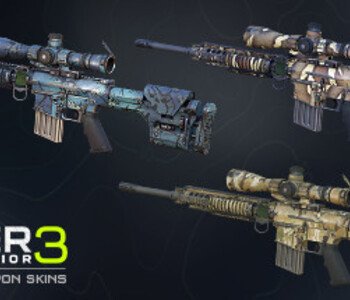 Sniper Ghost Warrior 3 – Hexagon Ice weapon skin pack