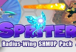 Spriter: Radius-Wing SHMUP Animated Art Pack