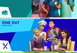 The Sims 4: Bundle - Get to Work, Dine Out, Cool Kitchen Stuff Xbox One