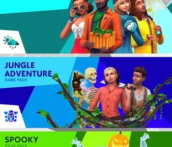 The Sims 4: Seasons, Jungle Adventure, Spooky Stuff Xbox One