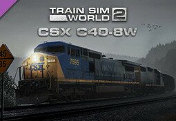 Train Sim World 2: CSX C40-8W Loco Add-On