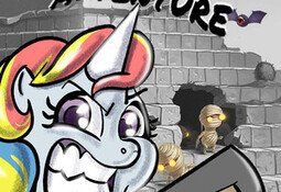 Unichrome: A 1-Bit Unicorn Adventure