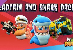 Worms Rumble - Captain & Shark Double Pack