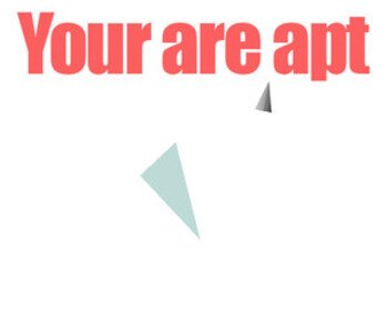 You are apt