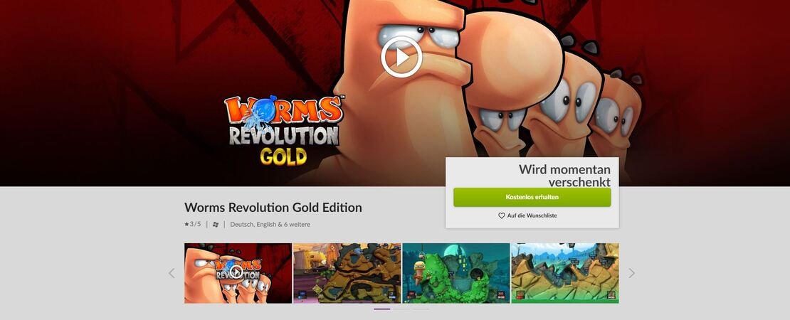 Worms Revolution Gold - Free to play and keep