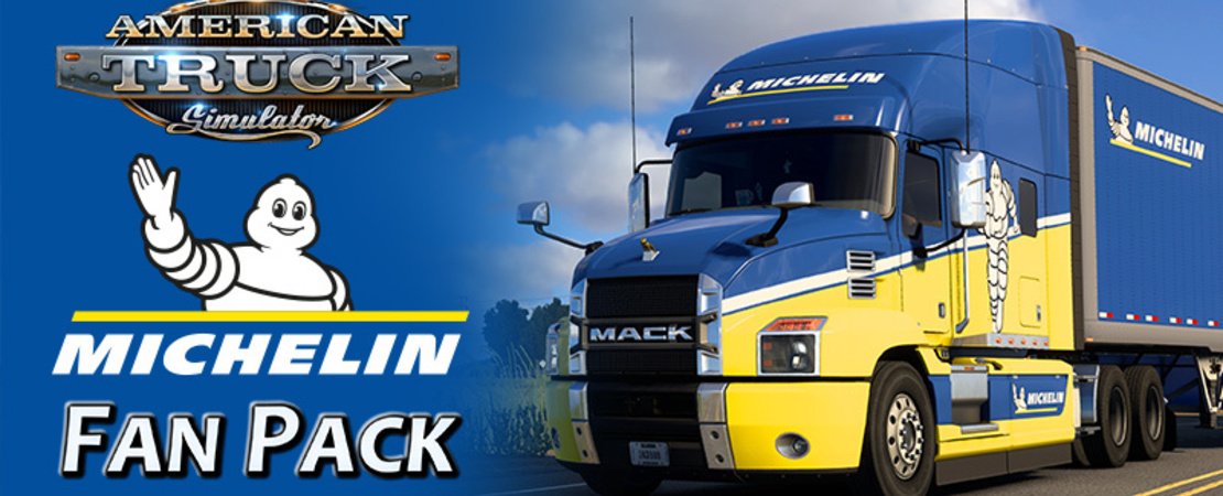 American Truck Simulator - De Michelin Fan Pack DLC