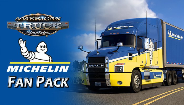 American Truck Simulator: De Michelin Fan Pack DLC