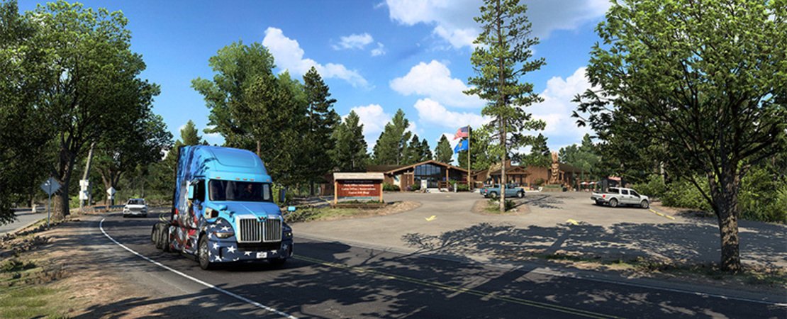 American Truck Simulator: Oklahoma DLC - Experience the Charm of State Parks in Your Truck