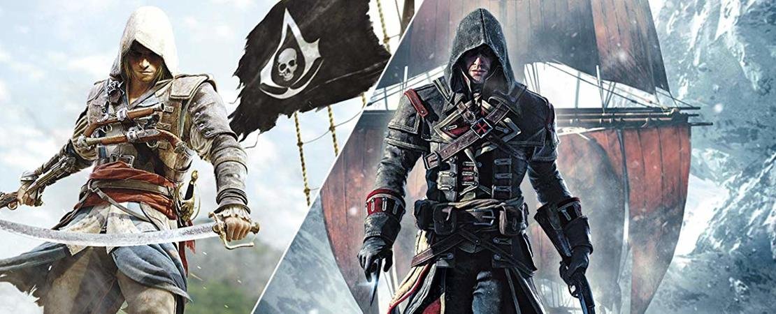 Assassin's Creed: The Rebel Collection - Assassin's Creed 4: Black Flag en Rogue binnenkort ook op Nintendo Switch