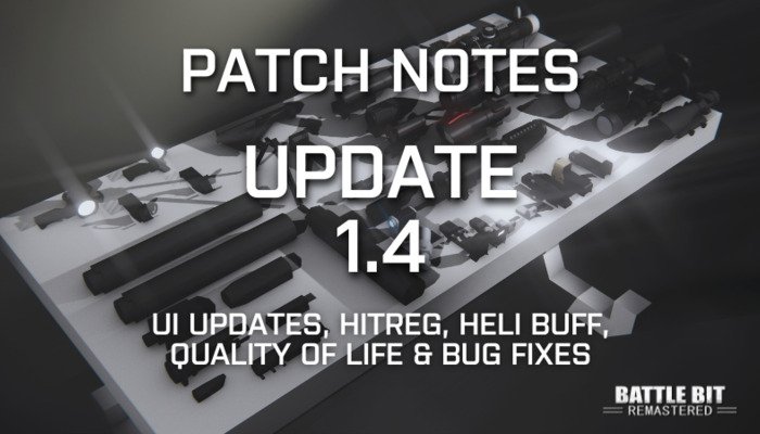 BattleBit Remastered: Update 1.4