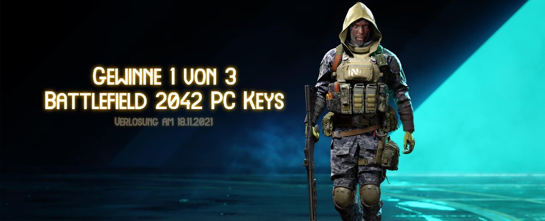 Battlefield 2042 Giveaway - Win 1 of 3 Battlefield 2042 PC Keys for the release