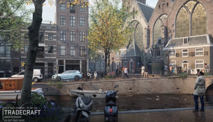 Call of Duty Modern Warfare II: Gedetailleerd Amsterdam