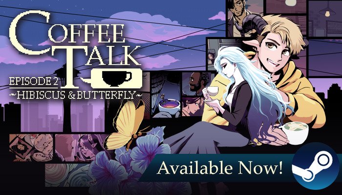 Coffee Talk Episode 2: Hibiscus & Butterfly: Neue Getränke, neue Geschichten und bezaubernde Charaktere